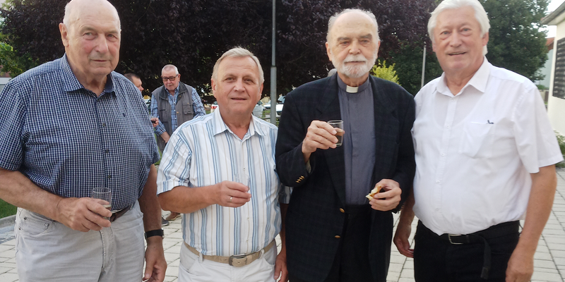 Vinzenz Jobst v. l. n. r. Stefan Meier, Wolfgang Jarmer, Erwin Schügerl, Vinzenz Jobst